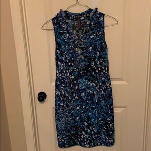 B. Calm dress multi hues of blues size 10💋